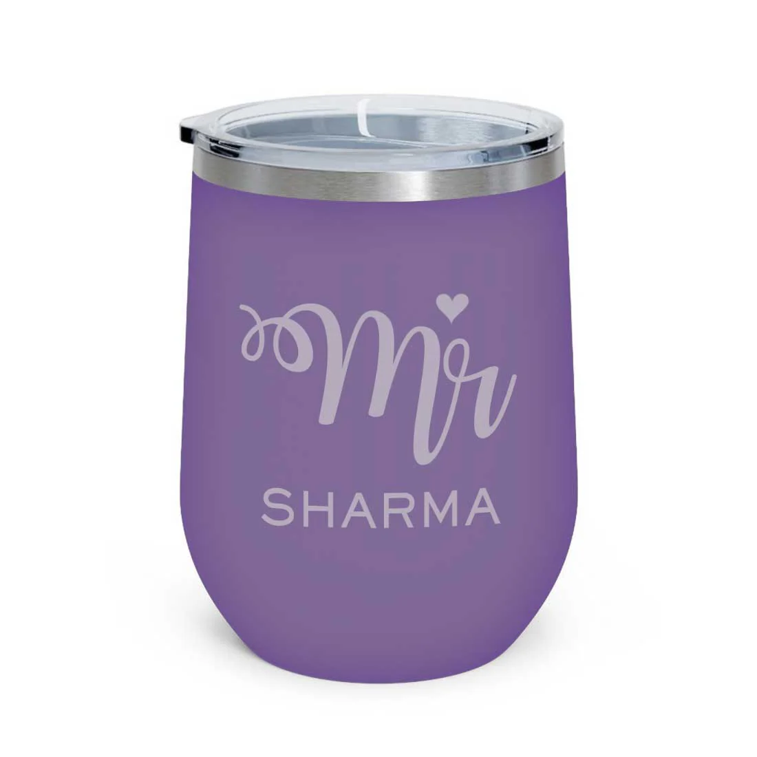 Customised Stainless Steel Coffee Tumbler With Lid for Travelling (350 ML)- MR - Image 12