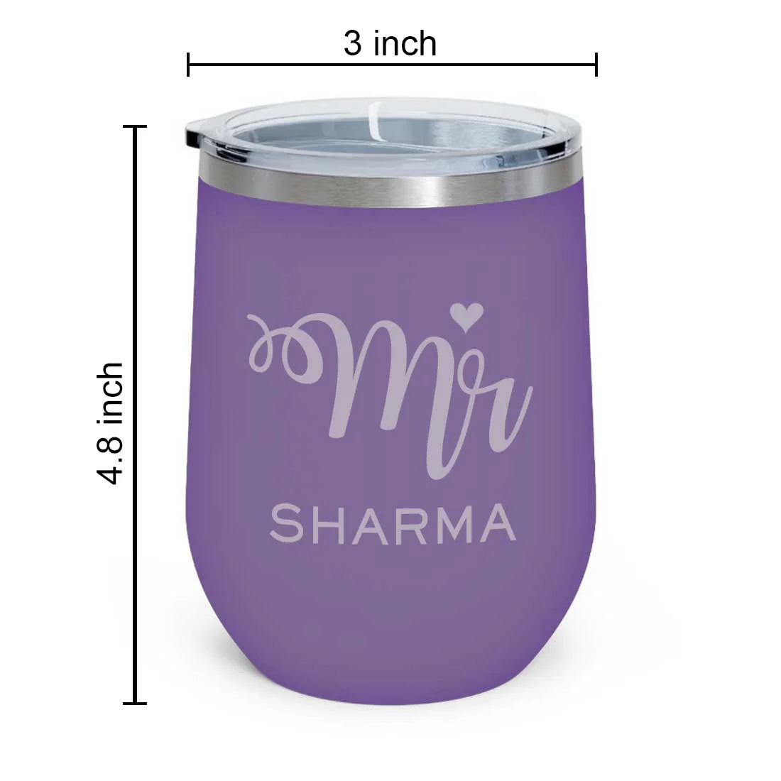 Customised Stainless Steel Coffee Tumbler With Lid for Travelling (350 ML)- MR - Image 13