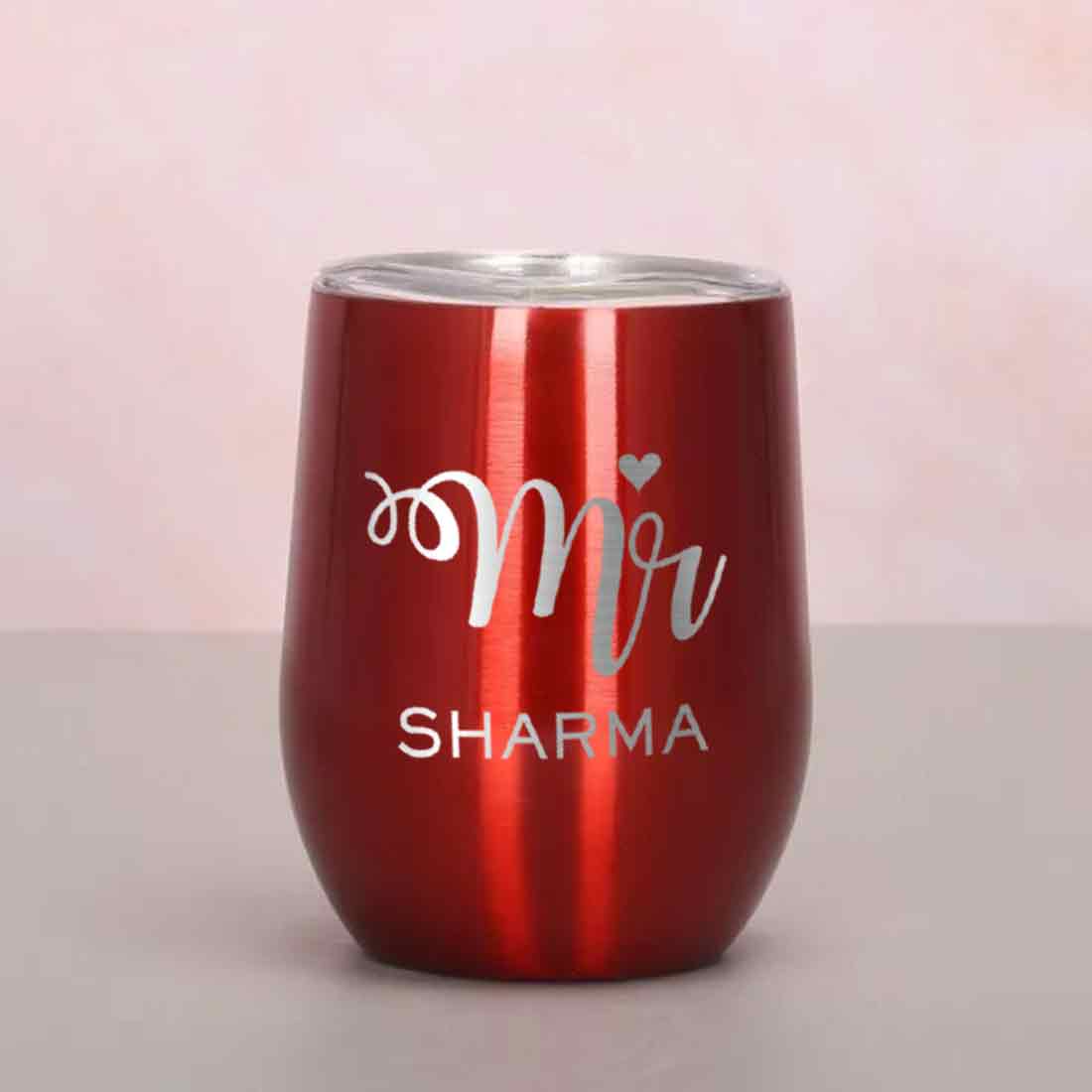 Customised Stainless Steel Coffee Tumbler With Lid for Travelling (350 ML)- MR - Image 26