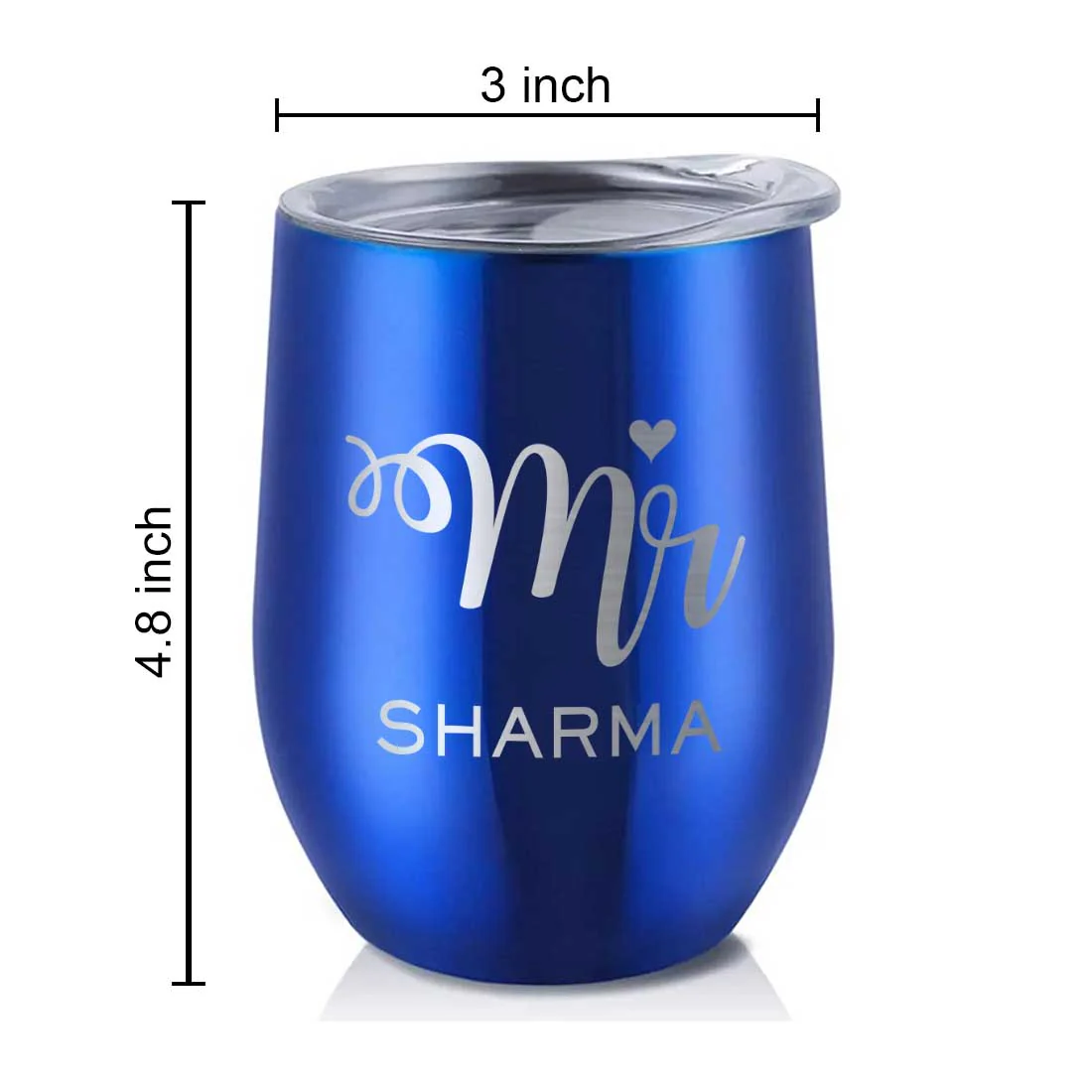 Customised Stainless Steel Coffee Tumbler With Lid for Travelling (350 ML)- MR - Image 29