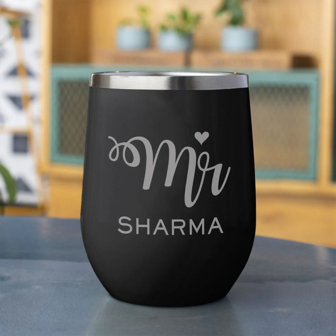 Customised Stainless Steel Coffee Tumbler With Lid for Travelling (350 ML)- MR - Image 3