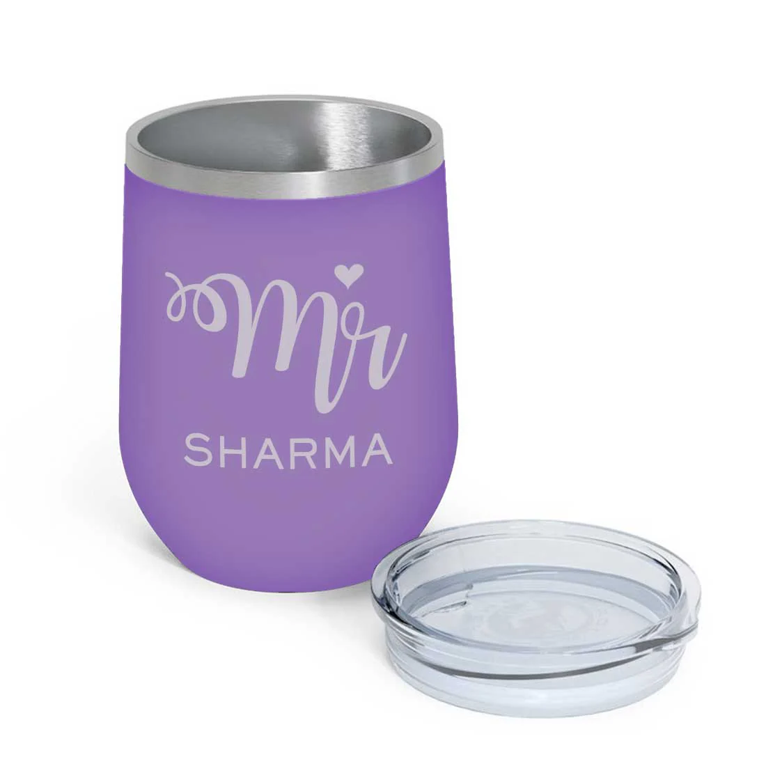 Customised Stainless Steel Coffee Tumbler With Lid for Travelling (350 ML)- MR - Image 9
