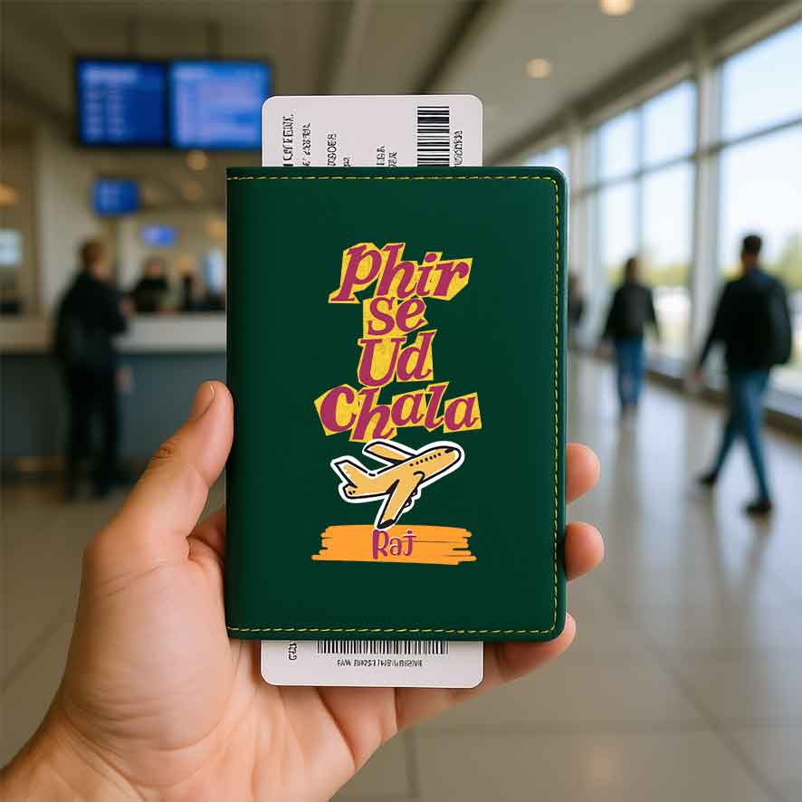 Cool Passport Covers Faux Leather Custom Holders for Passports-Phir Se Ud Chala - Image 101