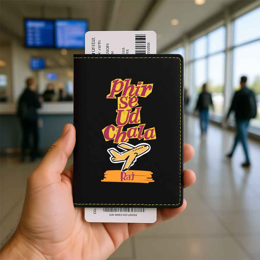 Cool Passport Covers Faux Leather Custom Holders for Passports-Phir Se Ud Chala - Image 15