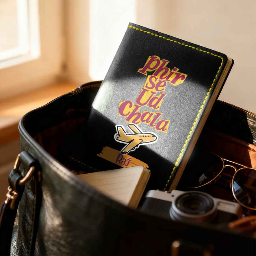 Cool Passport Covers Faux Leather Custom Holders for Passports-Phir Se Ud Chala - Image 4