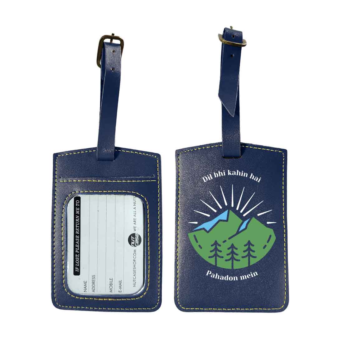 Cool Passport Holder Faux Leather Custom Covers for Passports - Pahadon Mein - Image 30
