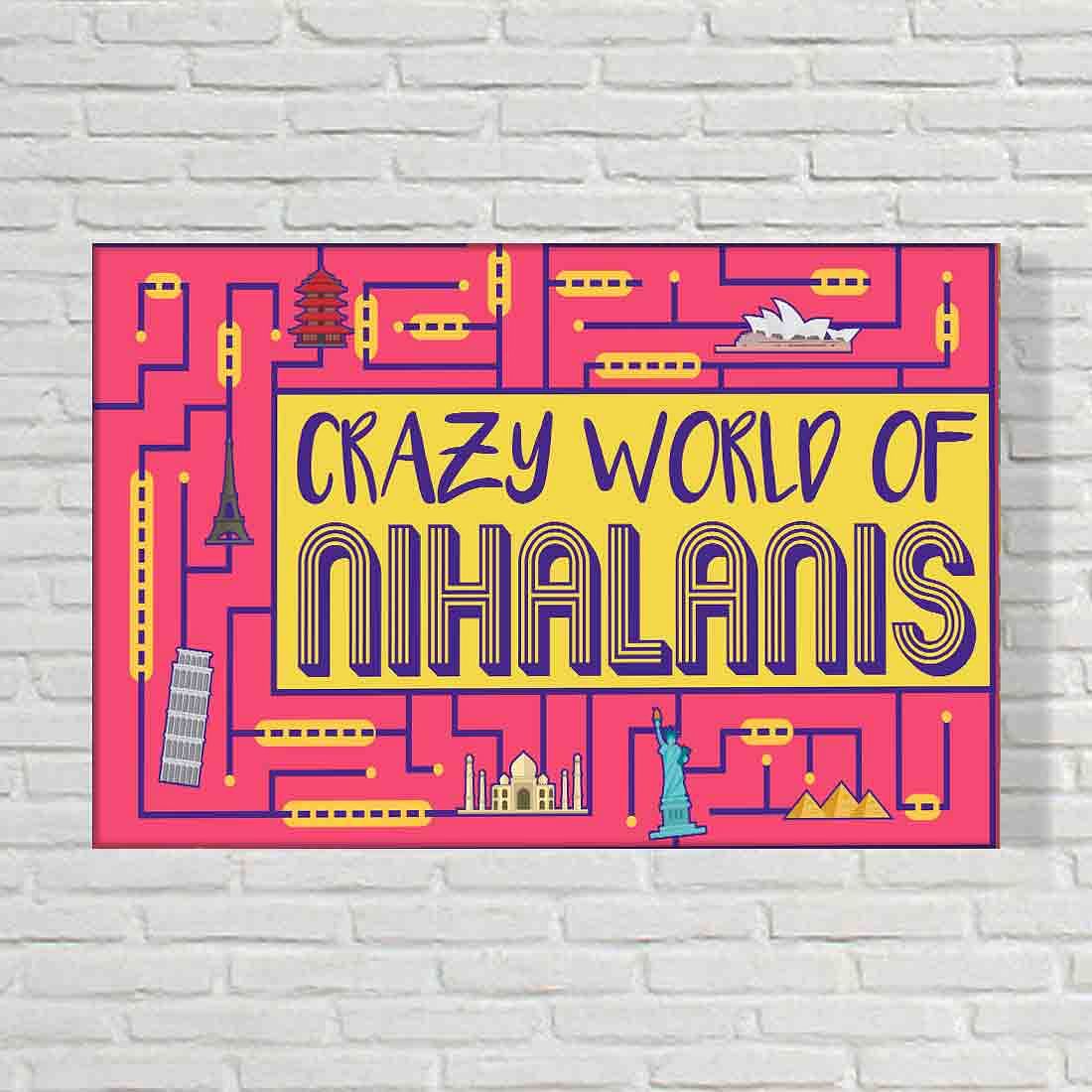 Personalized Home Front Door Name Plate - Blocks - Image 2