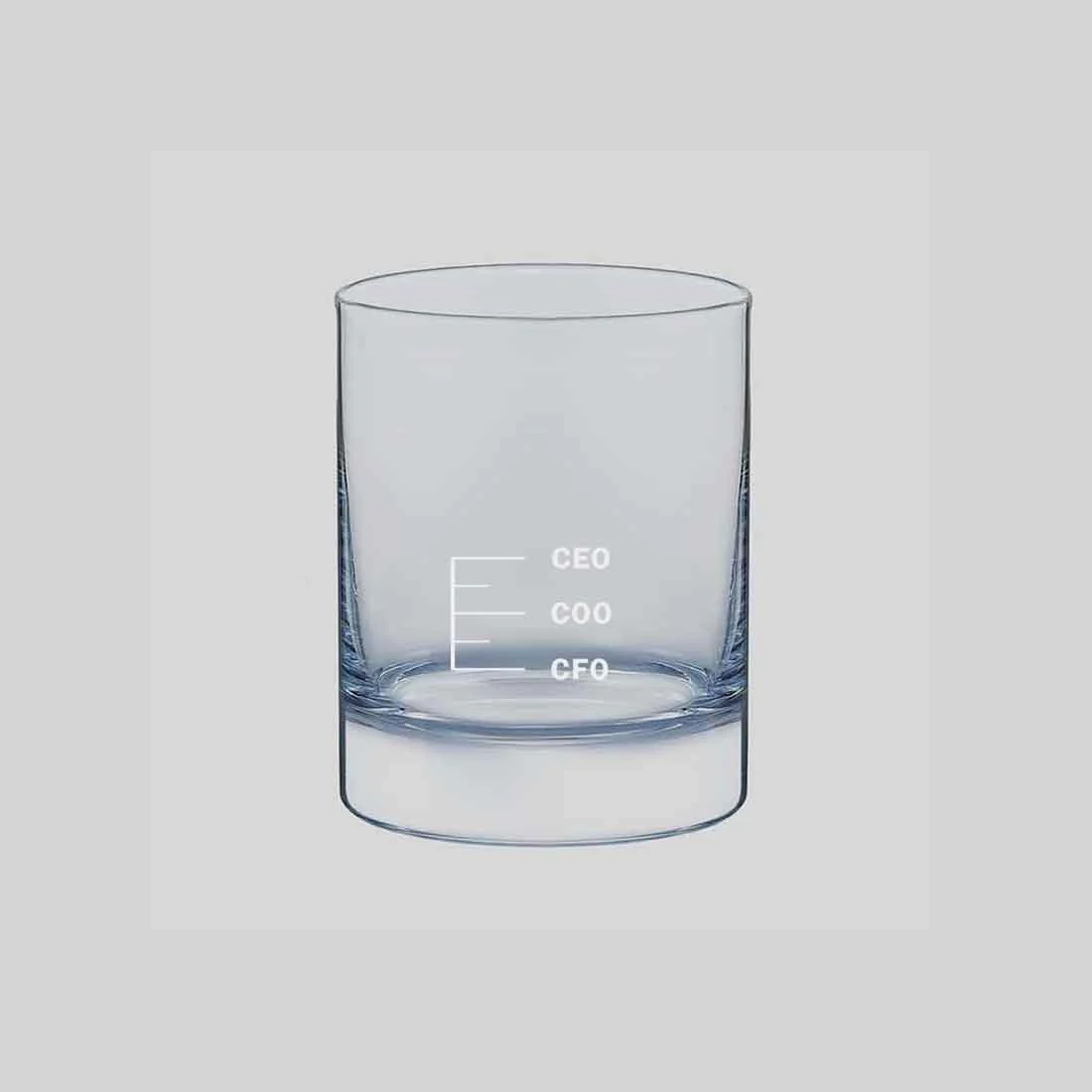 Engraving Drinking Whisky Glass for Scotch Cocktails - CEO COO CFO - Image 4