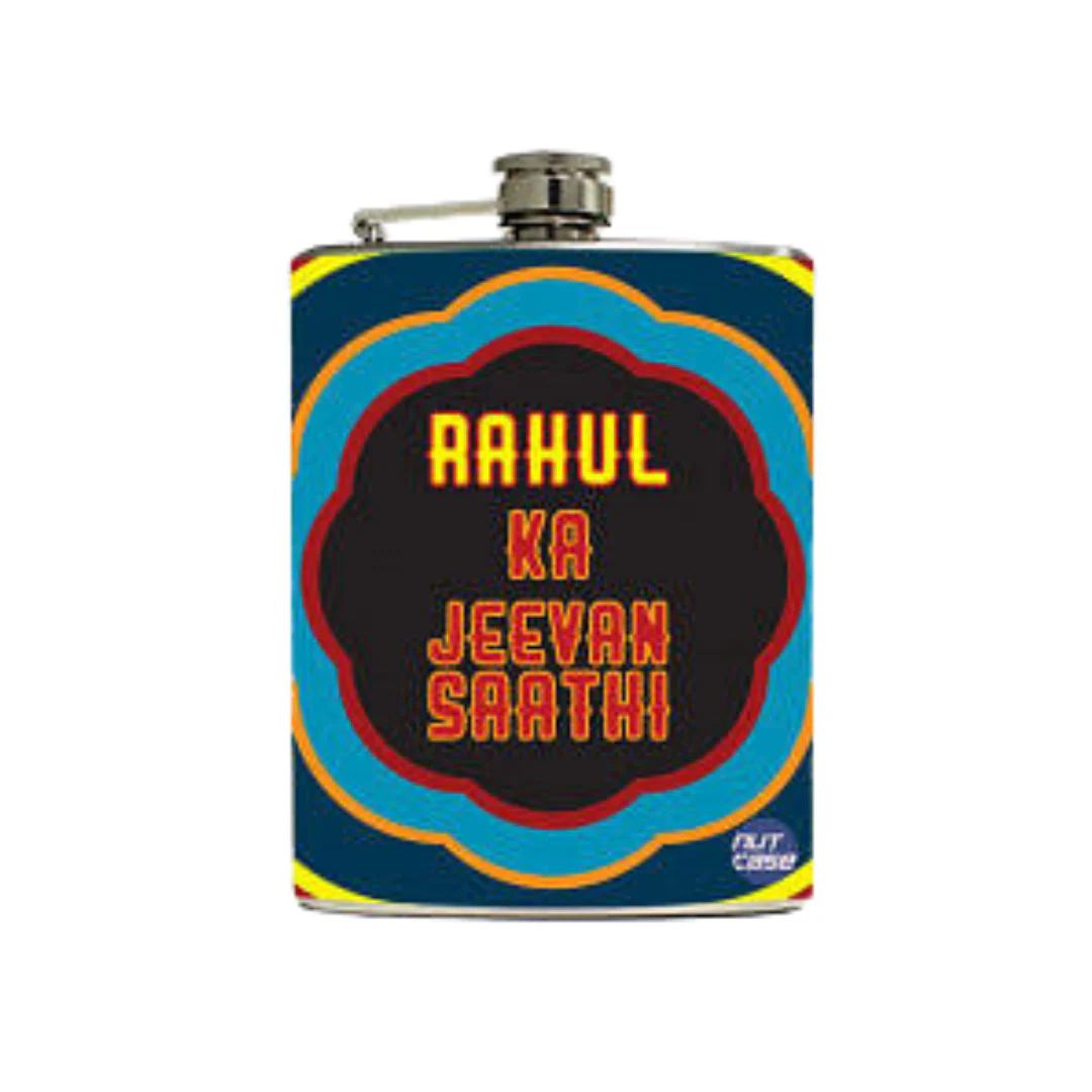 Customized 8oz Hip Flask - Add Your Name - Image 3