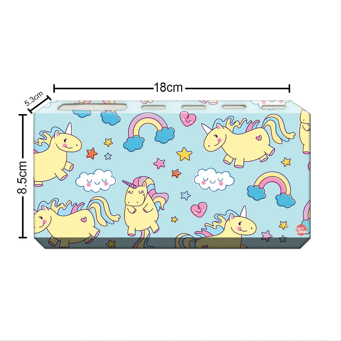 Cute Kids Toothbrush Holder for Bathroom - Unicorn Yellow - Image 3