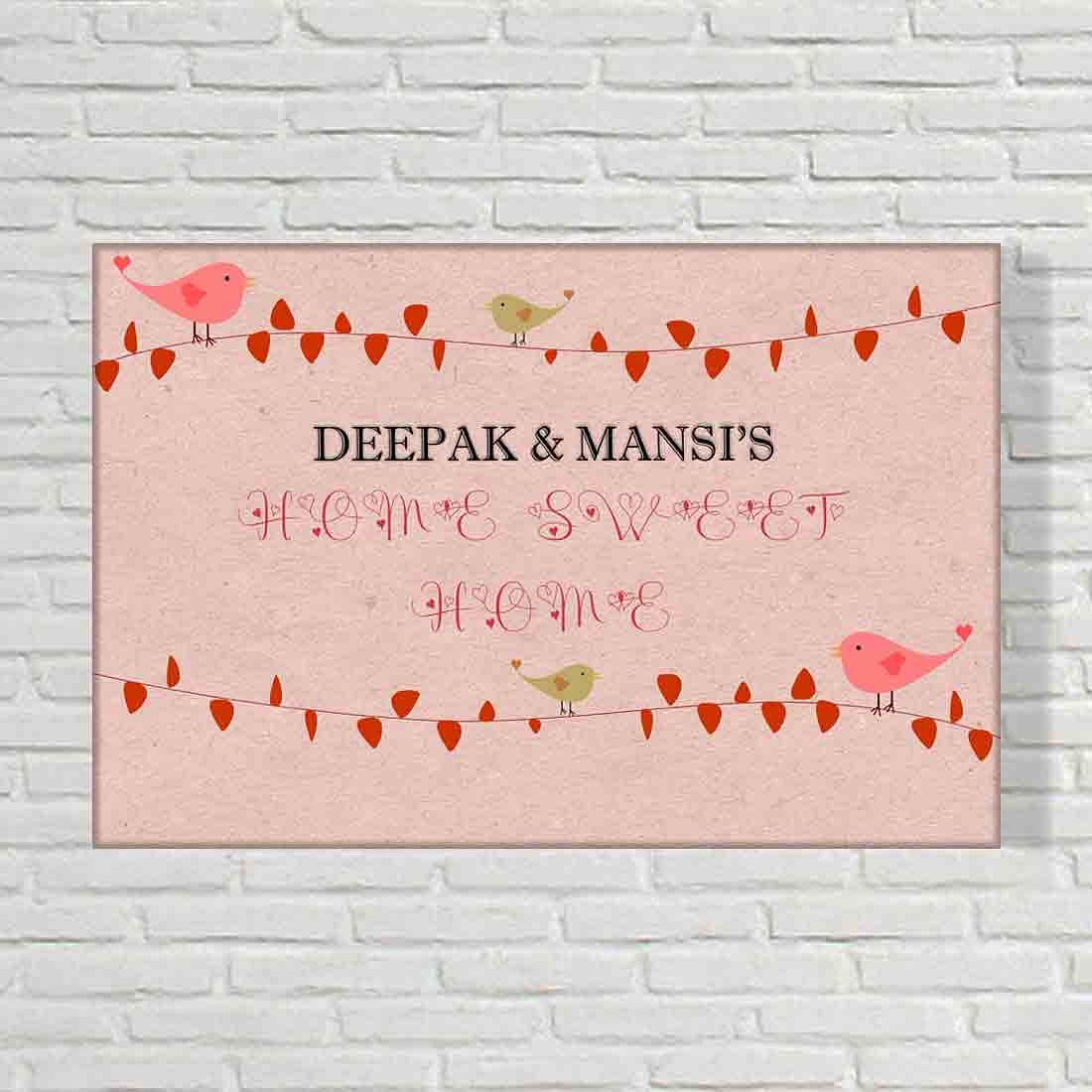 Cute Personalized Name Plate for House Door - Donuts - Image 3