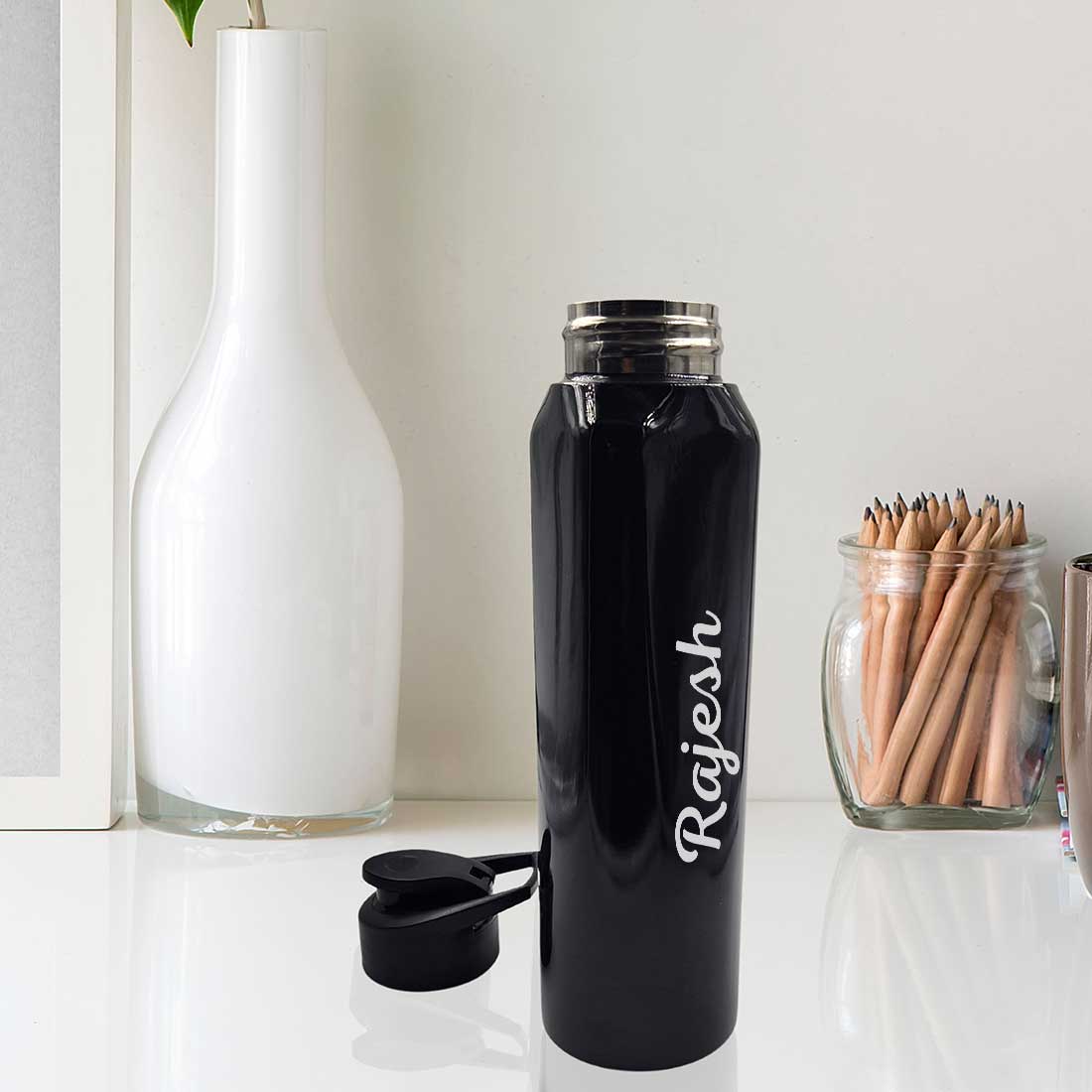 Engraved Custom Water Bottle Stainless Steel With Name for School Collage 750 M - Image 4