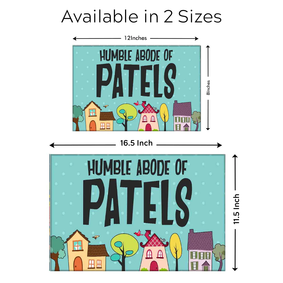 Personalized Name Plate for Home Outdoor - Sweet Home - Image 8