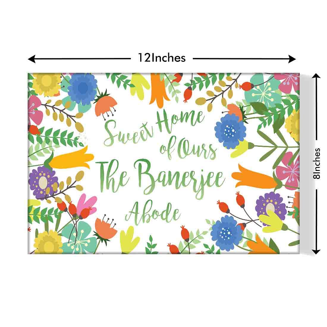 Sweet Personalize Door Name Plate - Sweet Home - Image 3
