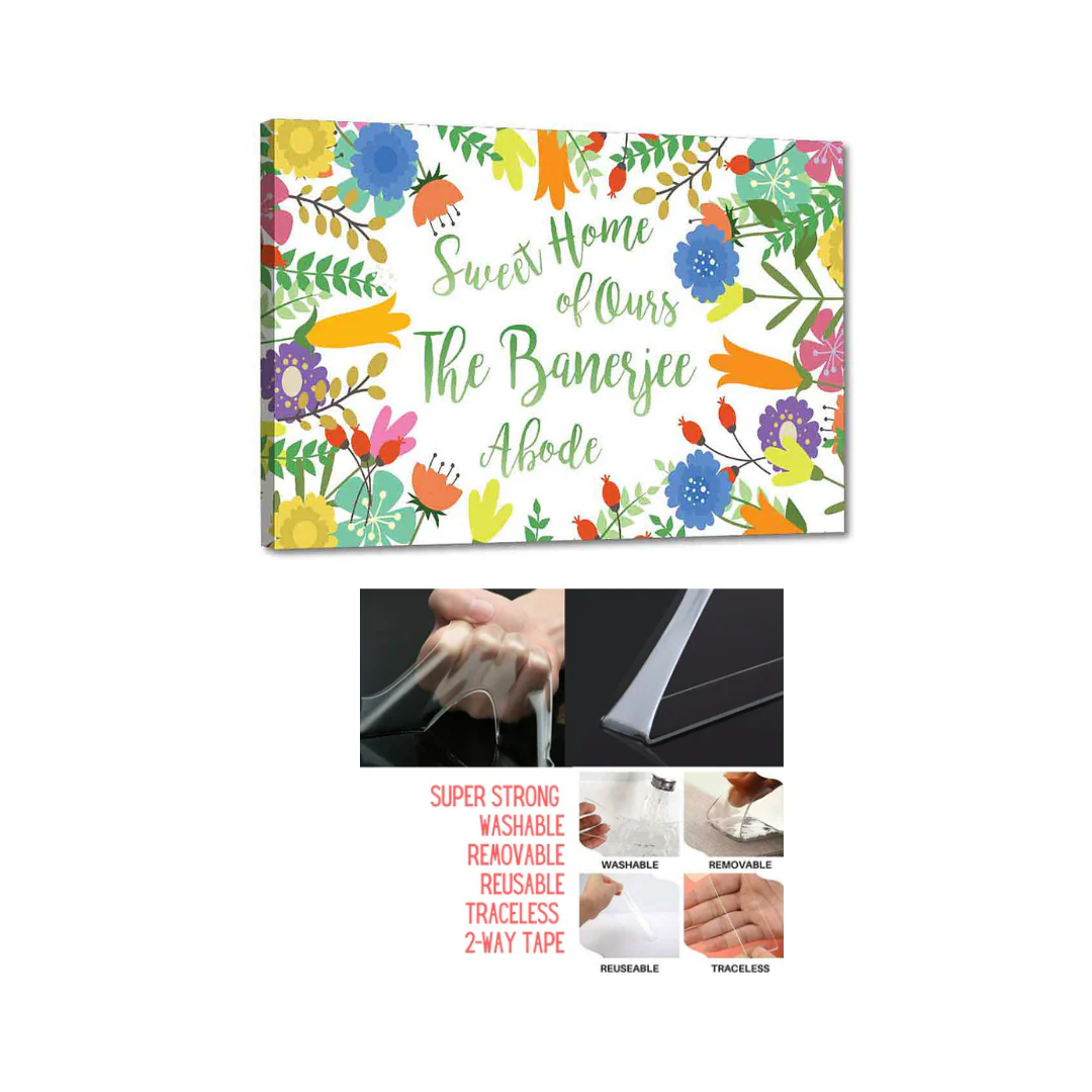 Sweet Personalize Door Name Plate - Sweet Home - Image 5