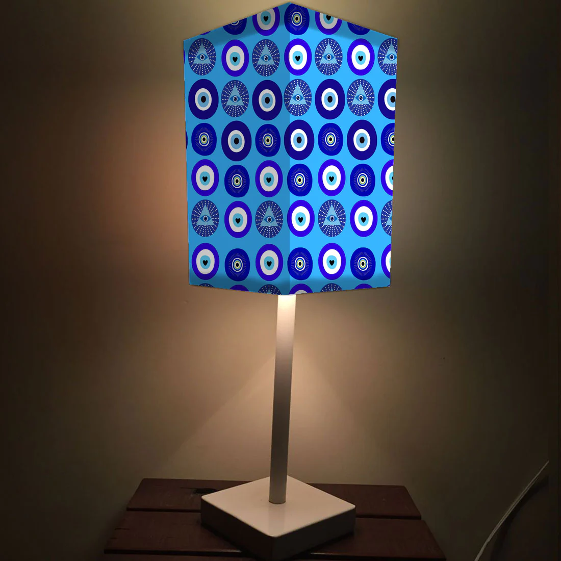 Designer Tall Table Lamp for Living Room Bedroom Lamps - Evil Eye Protector - Image 2