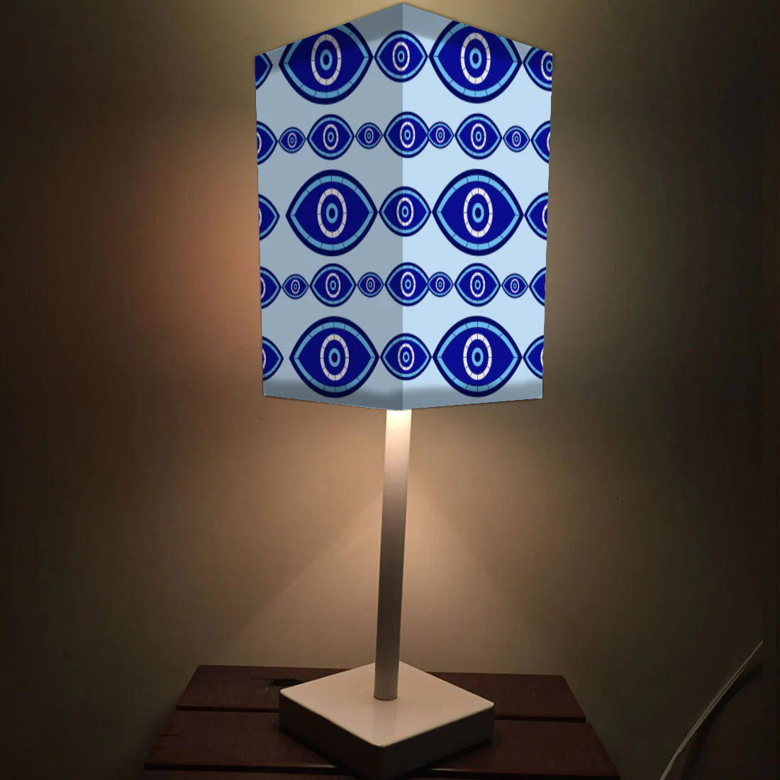 Designer Tall Table Lamp for Living Room Bedroom Lamps - Evil Eye Protector - Image 4