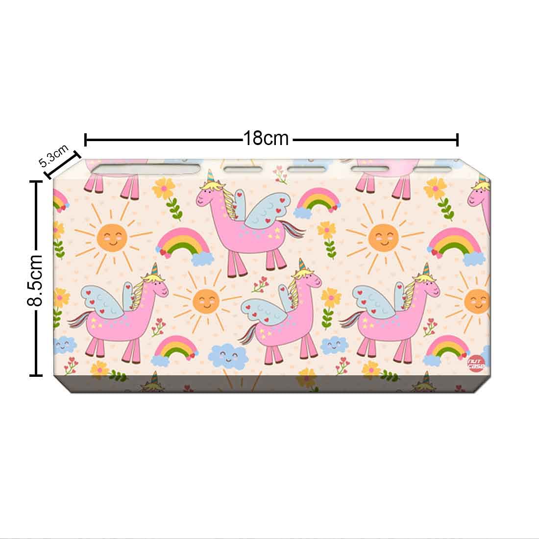 Cute Kids Toothbrush Holder for Bathroom - Pink Unicorn - Image 3