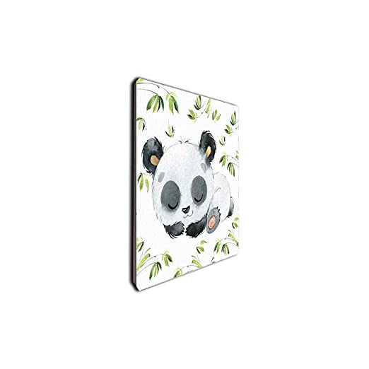 Wall Art Decor Hanging Panels Set Of 3 - Lovely Panda - Image 3