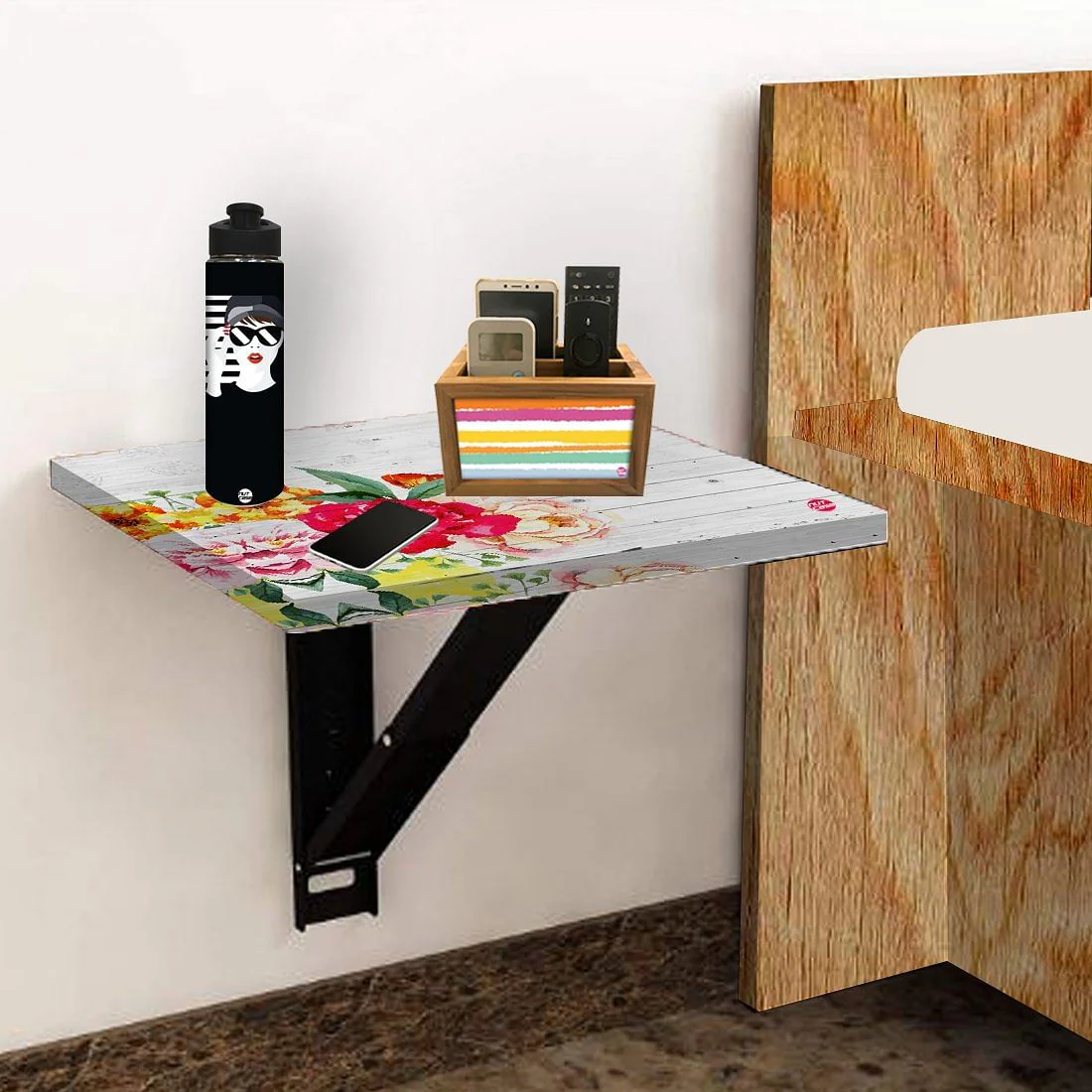Fold Down Table - Vintage Flower - Image 5