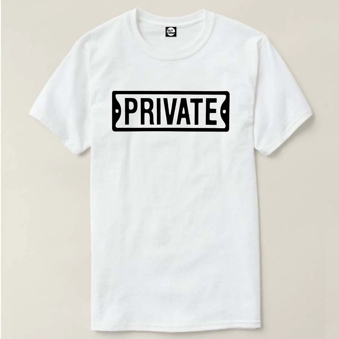Nutcase Designer Round Neck Men's T-Shirt Wrinkle-Free Poly Cotton Tees - Private - Image 4
