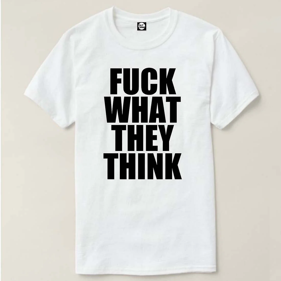 Nutcase Designer Round Neck Men's T-Shirt Wrinkle-Free Poly Cotton Tees - Rebel Attitude - Image 4