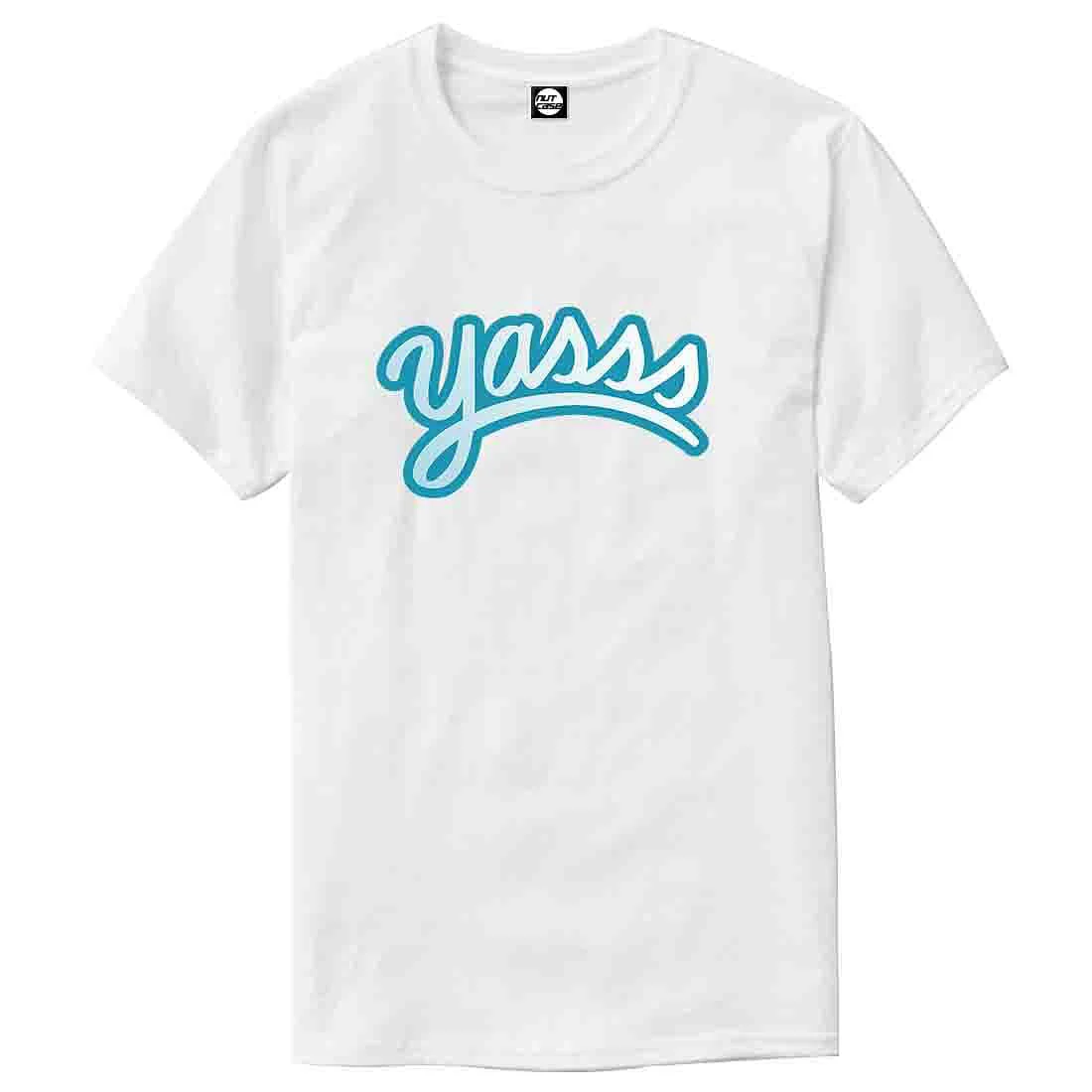 Nutcase Designer Round Neck Men's T-Shirt Wrinkle-Free Poly Cotton Tees - Yasss - Image 4