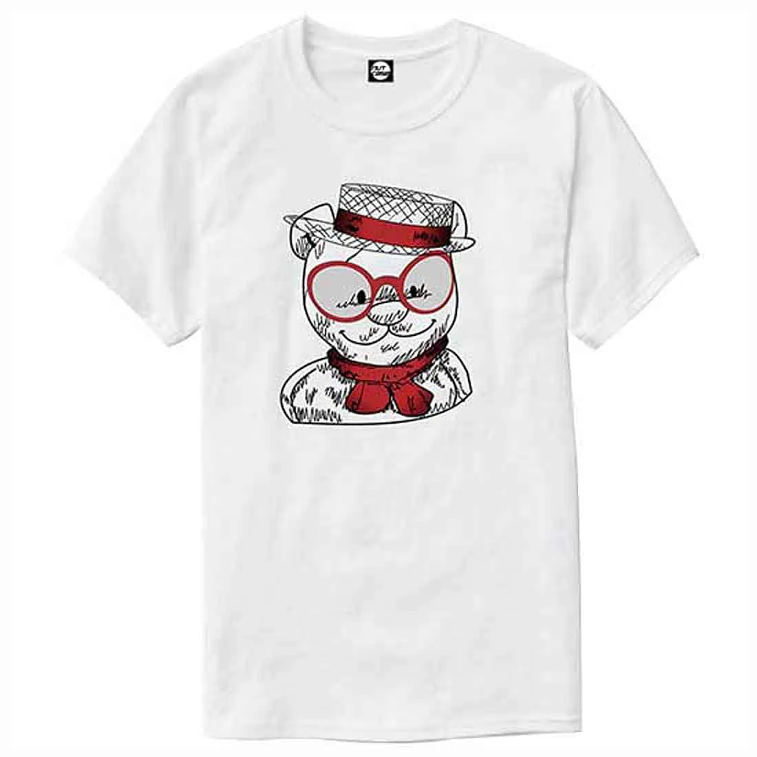 Nutcase Designer Round Neck Men's T-Shirt Wrinkle-Free Poly Cotton Tees - Cutey Teddy Bear - Image 4