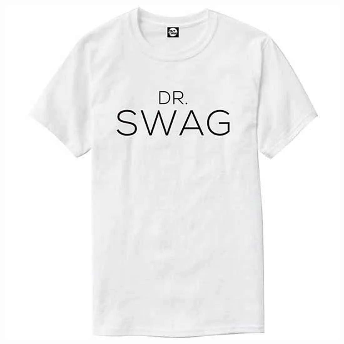 Nutcase Designer Round Neck Men's T-Shirt Wrinkle-Free Poly Cotton Tees - Dr. Swag - Image 4