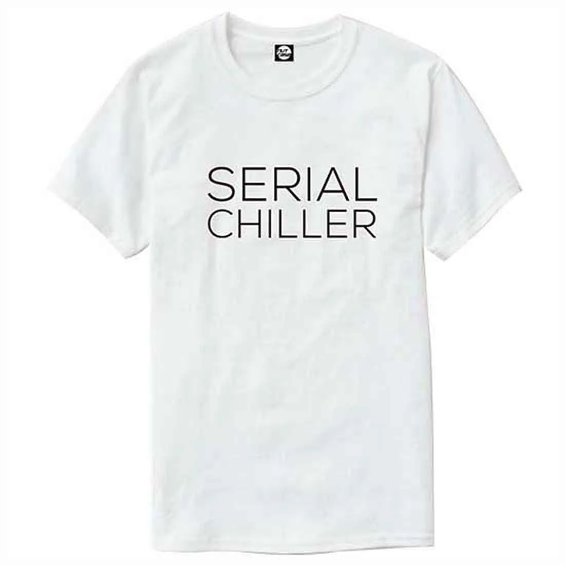 Nutcase Designer Round Neck Men's T-Shirt Wrinkle-Free Poly Cotton Tees - Serial Chiller - Image 4