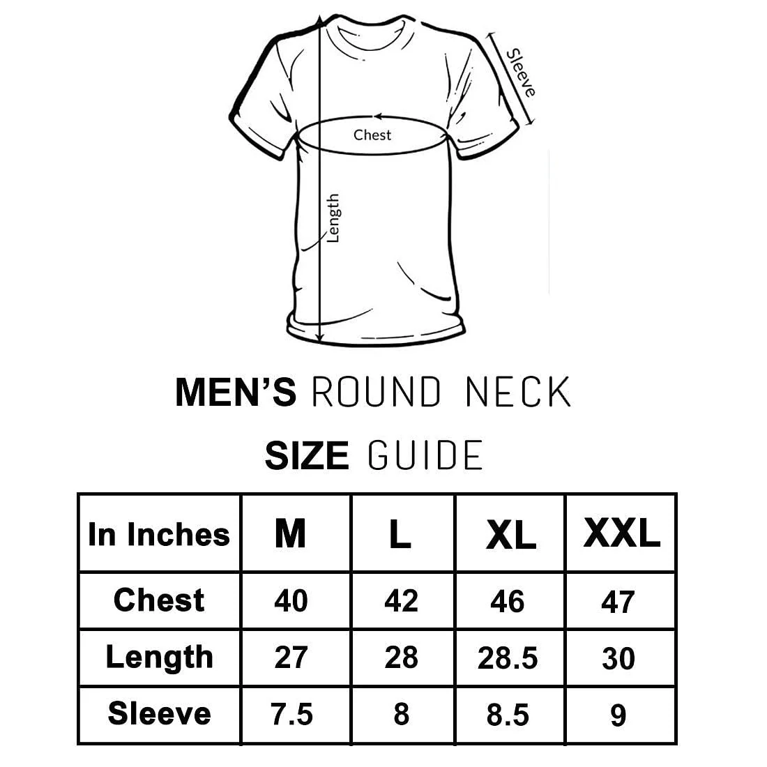 Nutcase Designer Round Neck Men's T-Shirt Wrinkle-Free Poly Cotton Tees - Hip Tager - Image 2