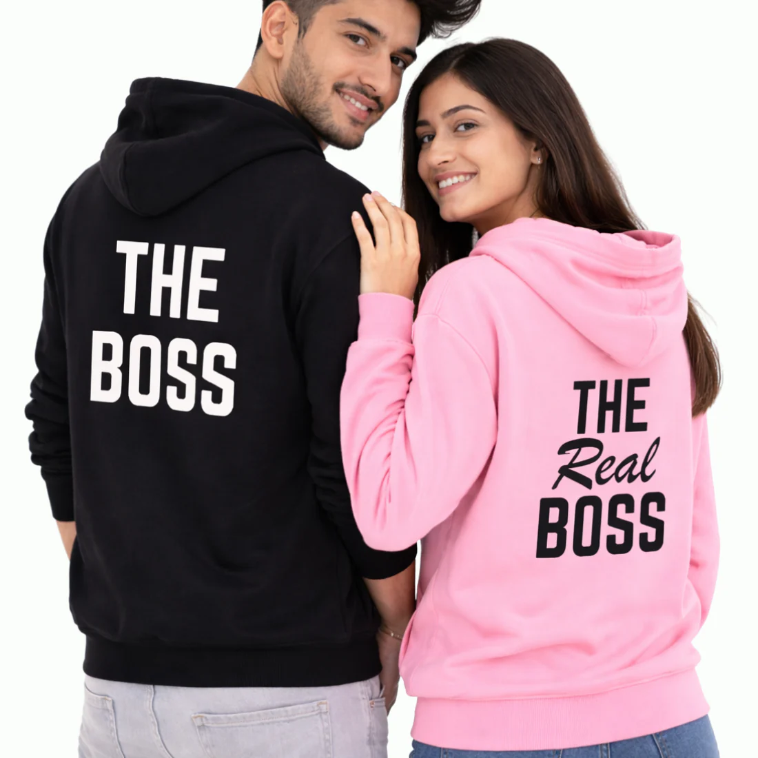 Couple Hoodies Set – Matching Hoodies for Couples in Premium Fabric - Image 4