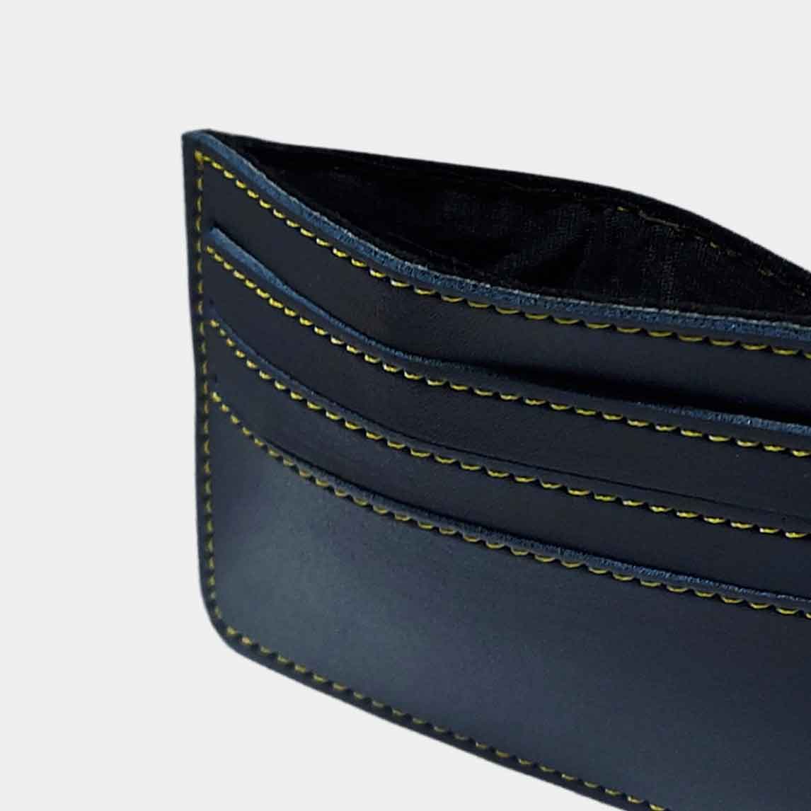 Custom Business Card Holder for Men Wallet - Monogram - Image 5