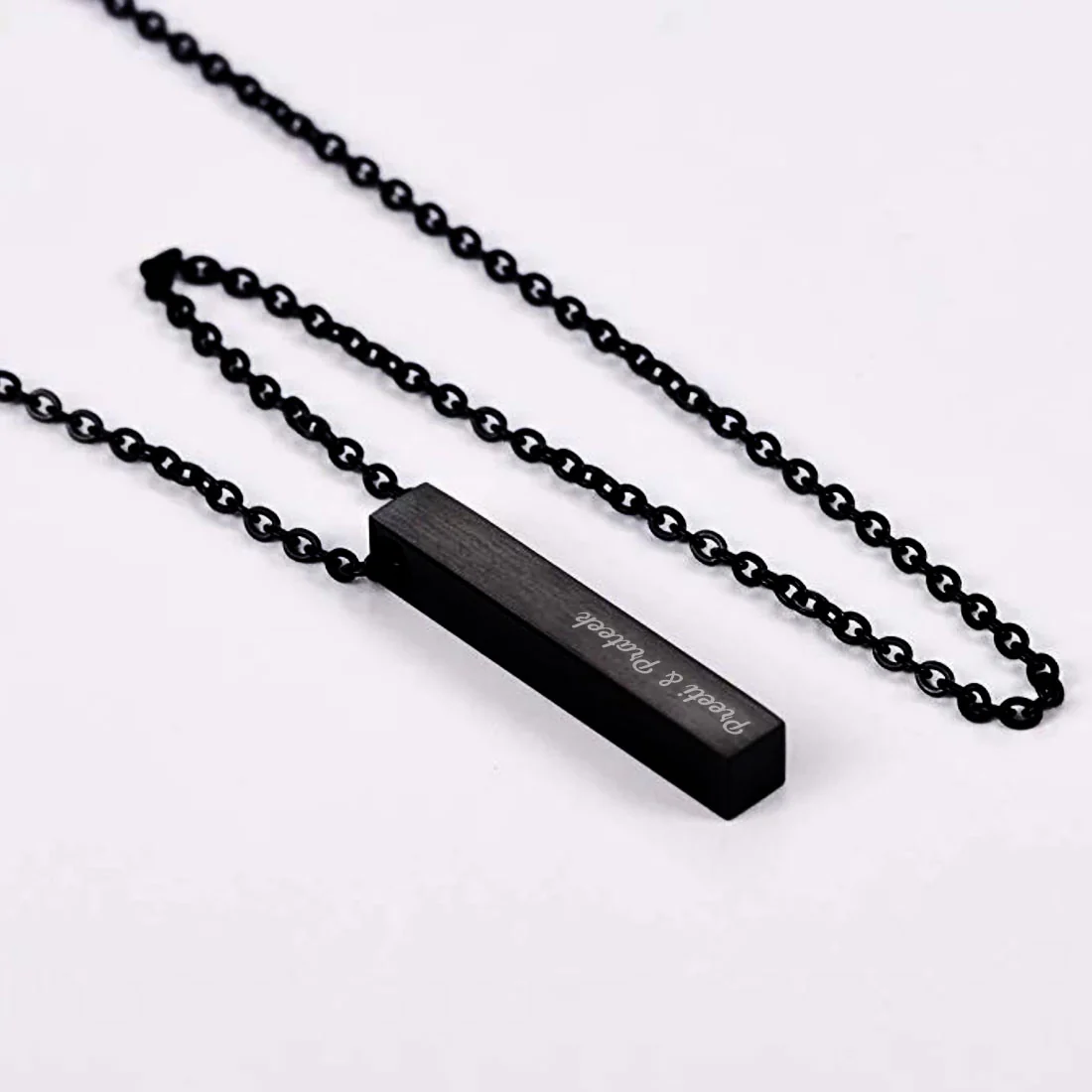 Custom Chain Pendant With Name Engraved Gifts for Birthday Anniversary Valentine Day - Add Name - Image 12