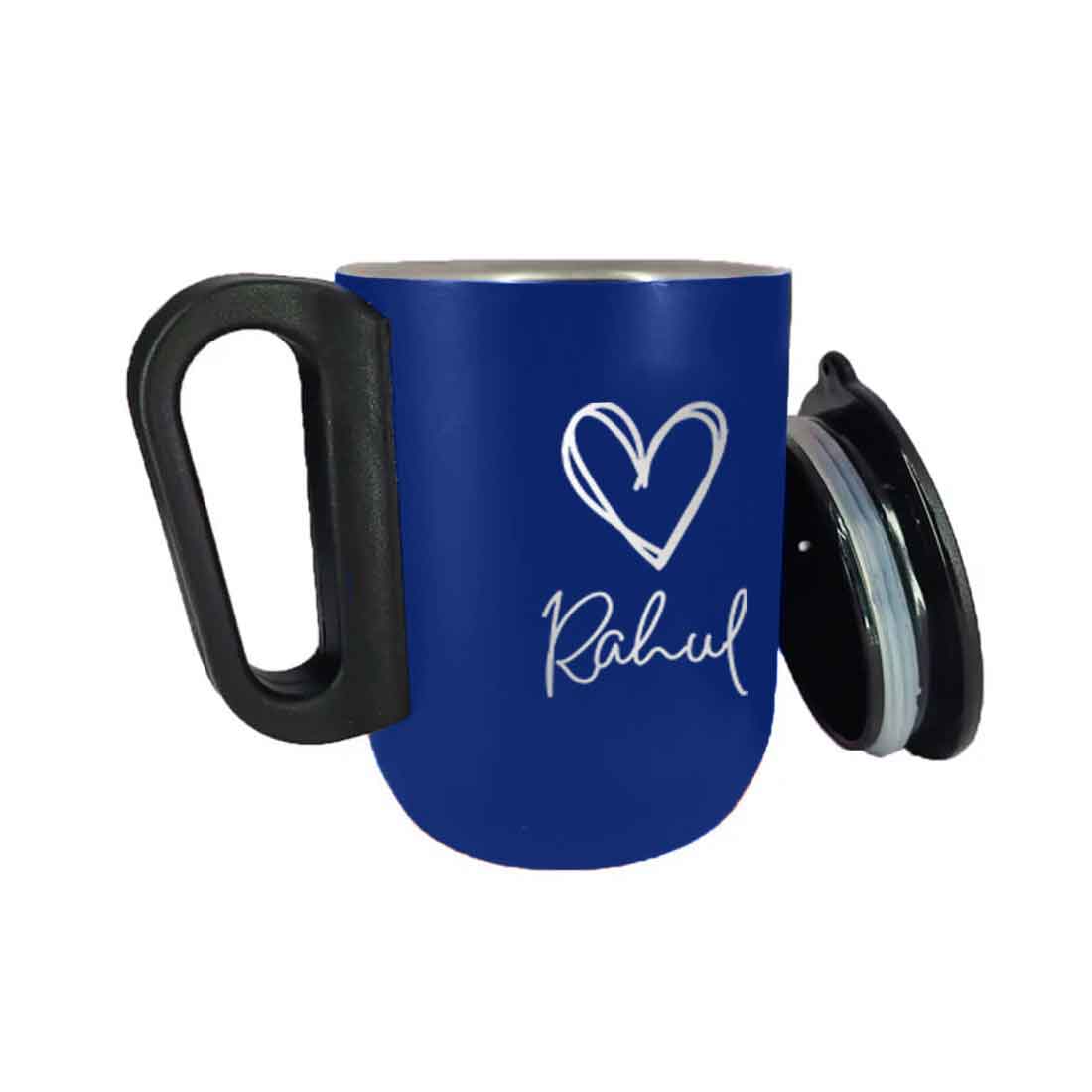 Custom Coffee Stainless Steel Mug - Insulated Tea Coffee Mug with Lid - Image 10