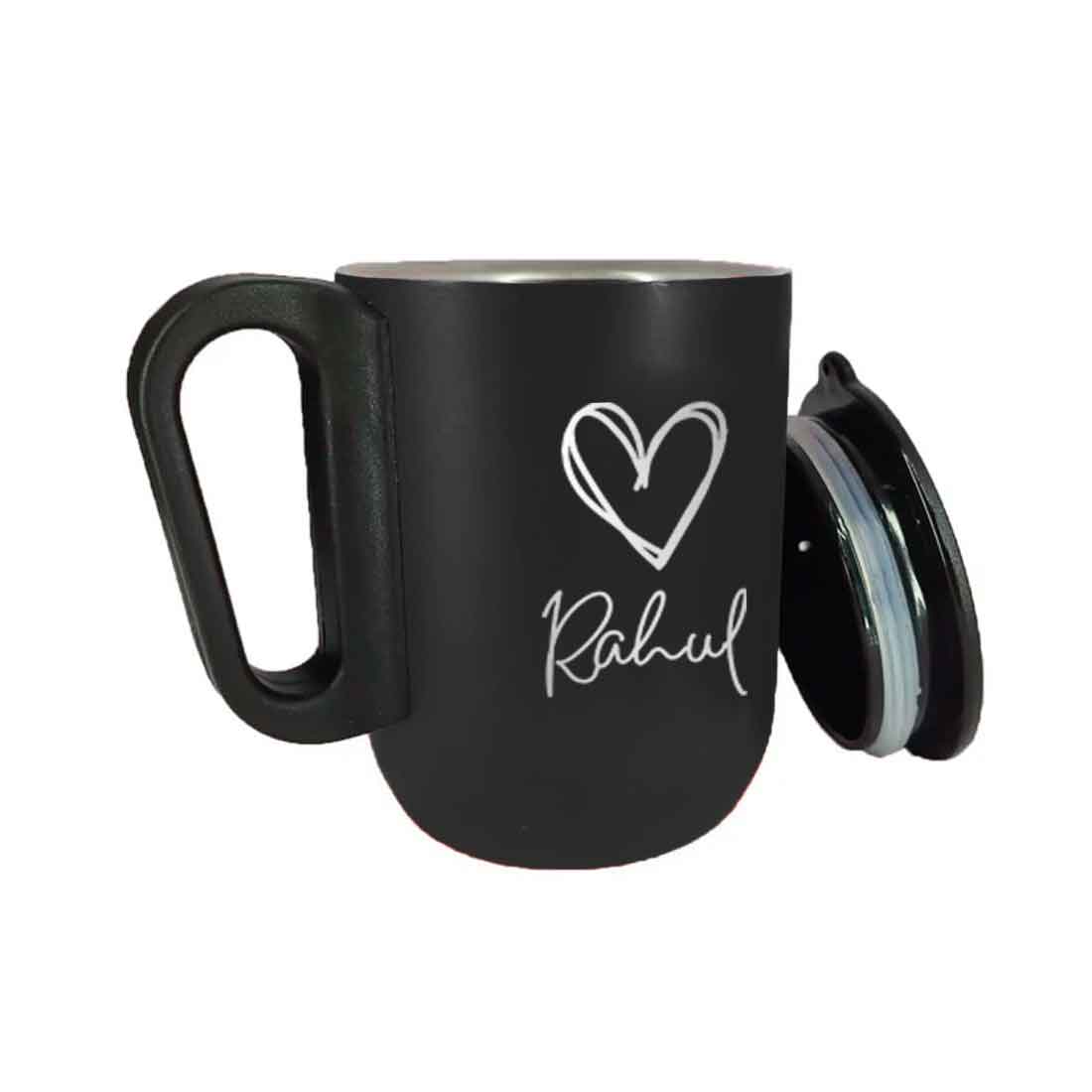 Custom Coffee Stainless Steel Mug - Insulated Tea Coffee Mug with Lid - Image 13