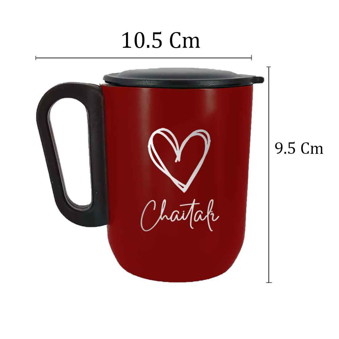 Custom Coffee Stainless Steel Mug - Insulated Tea Coffee Mug with Lid - Image 5
