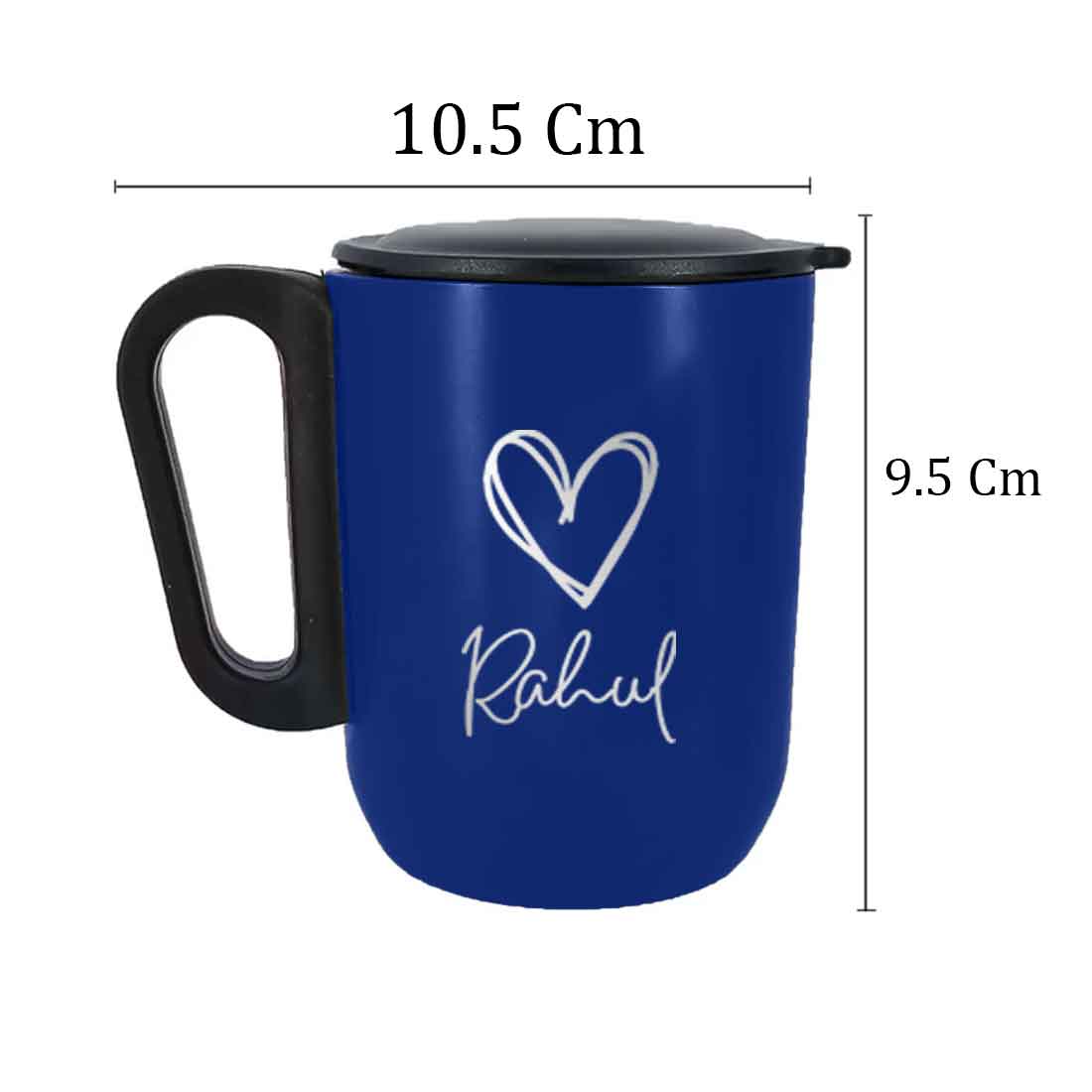 Custom Coffee Stainless Steel Mug - Insulated Tea Coffee Mug with Lid - Image 8
