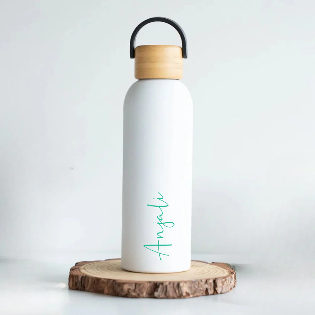 Custom Insulated Water Bottle with Bamboo Lid 500ml – Eco-Friendly, Insulated, Leak-Proof - Image 7