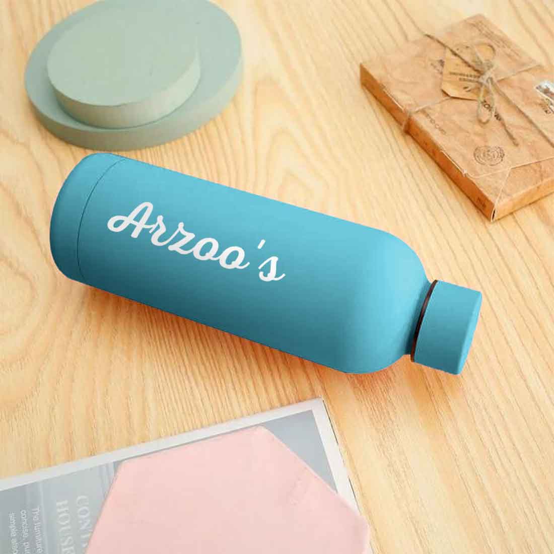 Custom Insulated Water Bottles Stainless Steel Bottle for Travel Office Gym Home - BPA Free, Leakproof - Image 77