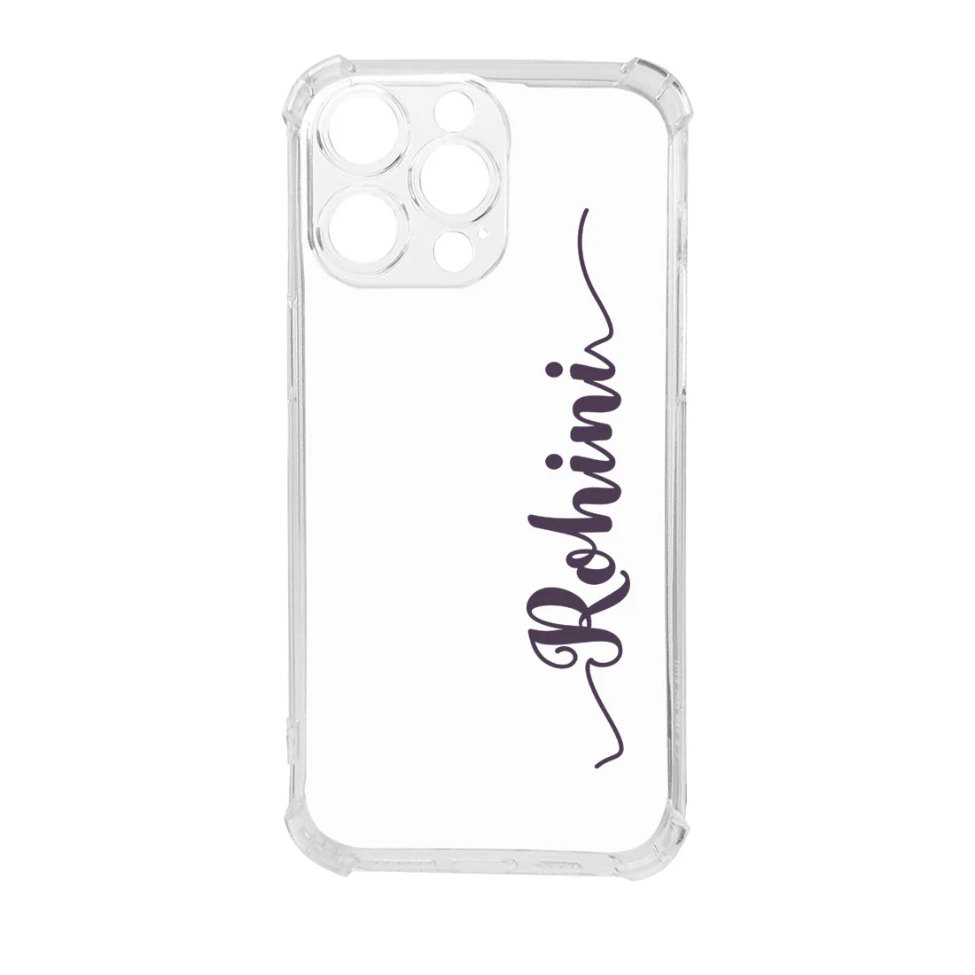 iPhone 14pro Transparent Case - Clear Cover with Custom Name - Image 3