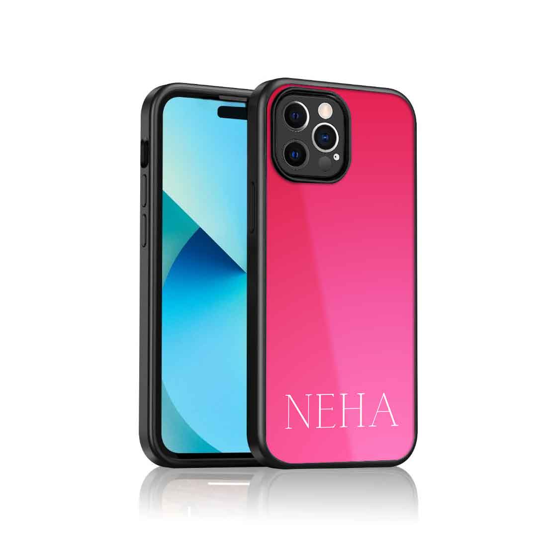 Custom iPhone Covers Case iPhone 12 pro Mobile Case With Name - Gradients - Image 6