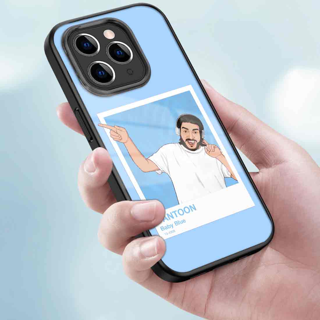 Custom iPhone Photo Phone Case iPhone 11Pro Back Case With Image - Cartoonize Photo - Image 3