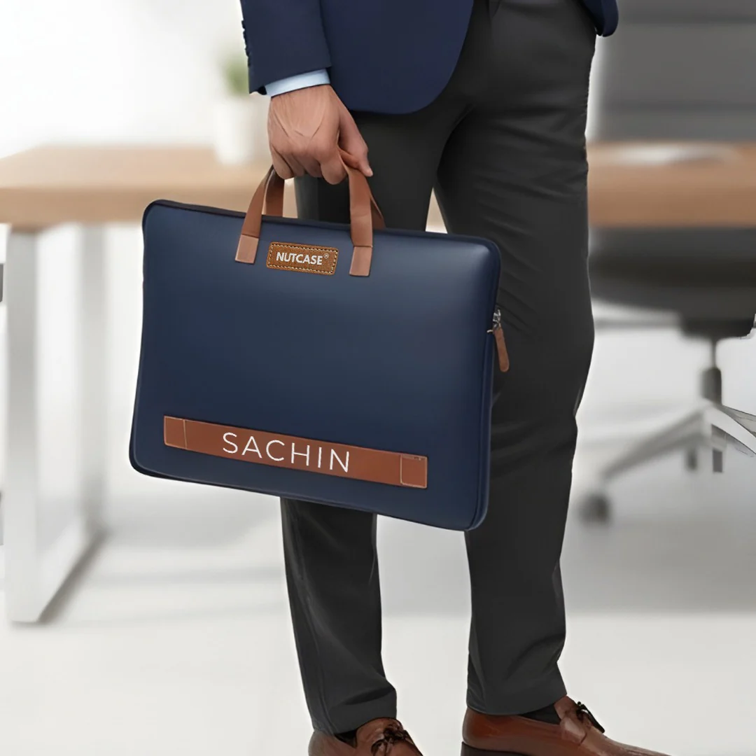 Custom Laptop Sleeve - Duo Tone Premium Laptop Carry Bag for up to 15” laptops