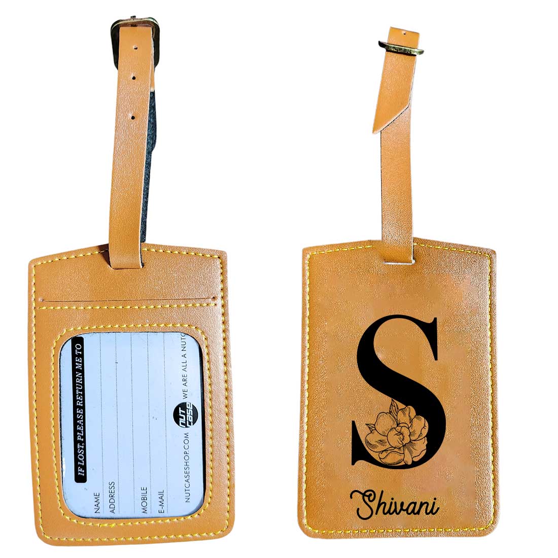 Custom Name on Passport Cover Holder Faux Leather Covers for Passports - Initial Name - Image 14