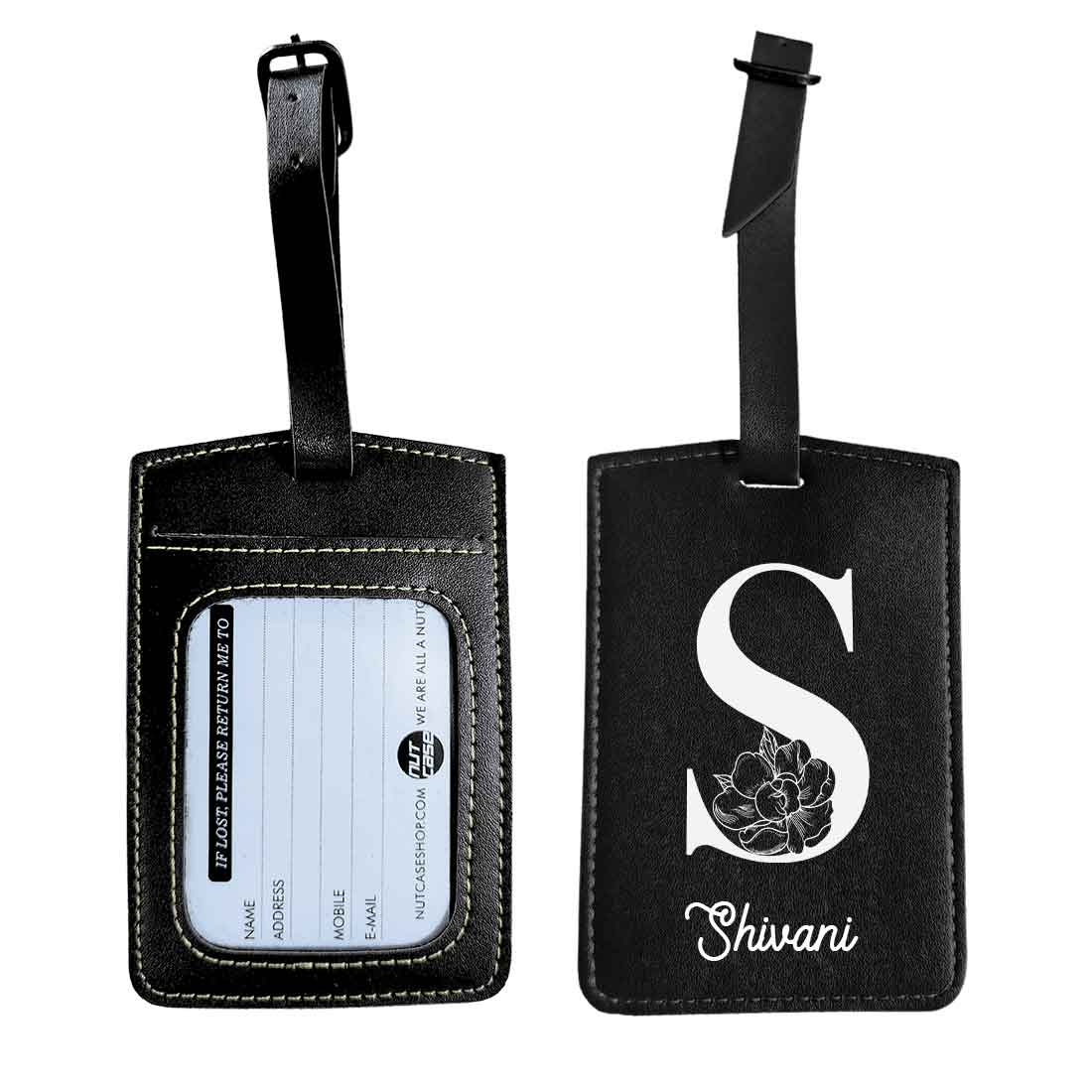 Custom Name on Passport Cover Holder Faux Leather Covers for Passports - Initial Name - Image 28