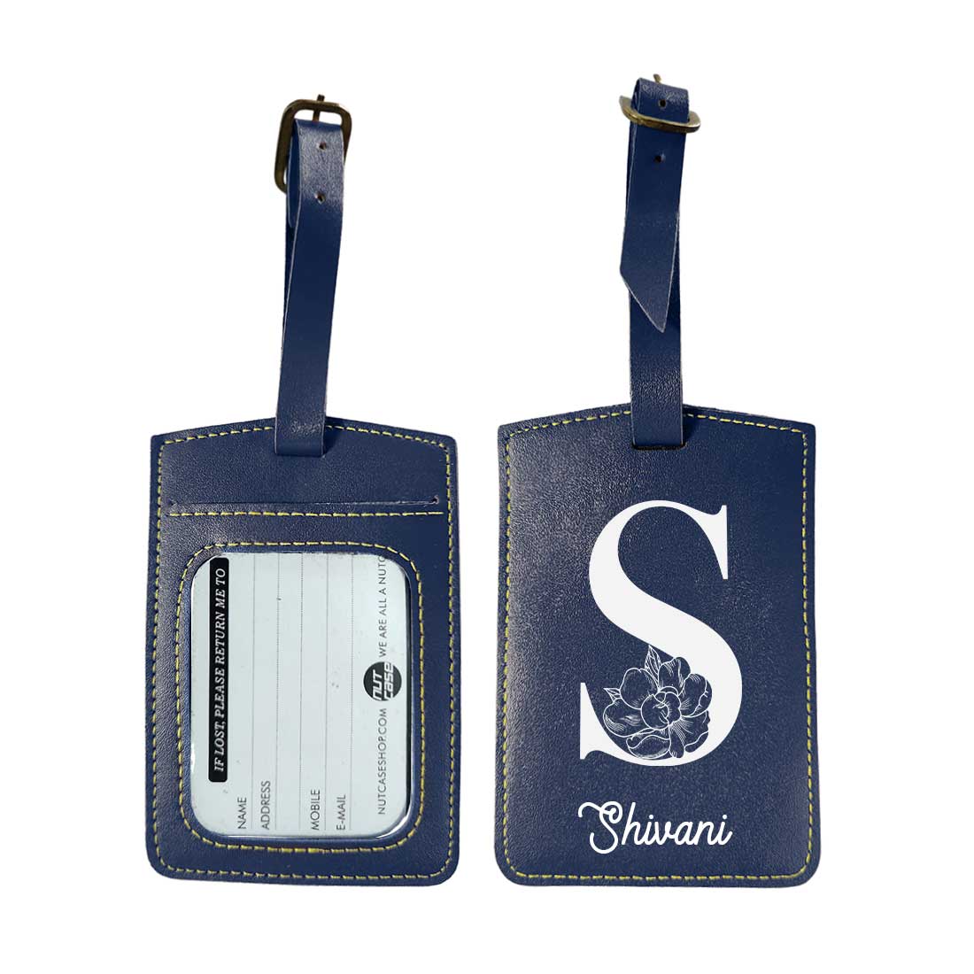 Custom Name on Passport Cover Holder Faux Leather Covers for Passports - Initial Name - Image 31
