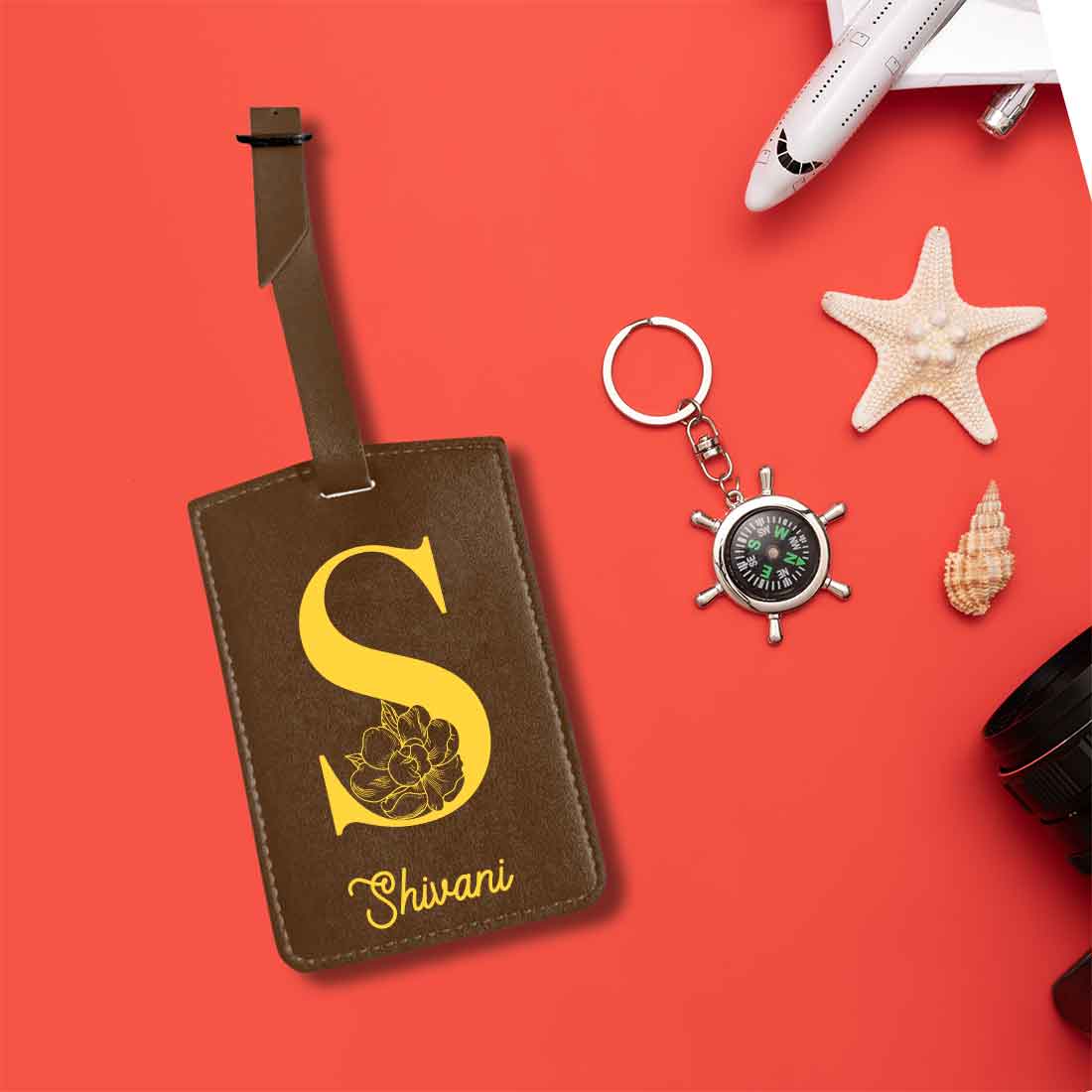 Custom Name on Passport Cover Holder Faux Leather Covers for Passports - Initial Name - Image 33