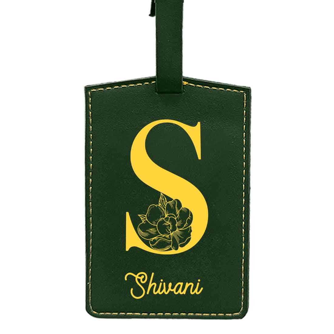 Custom Name on Passport Cover Holder Faux Leather Covers for Passports - Initial Name - Image 35
