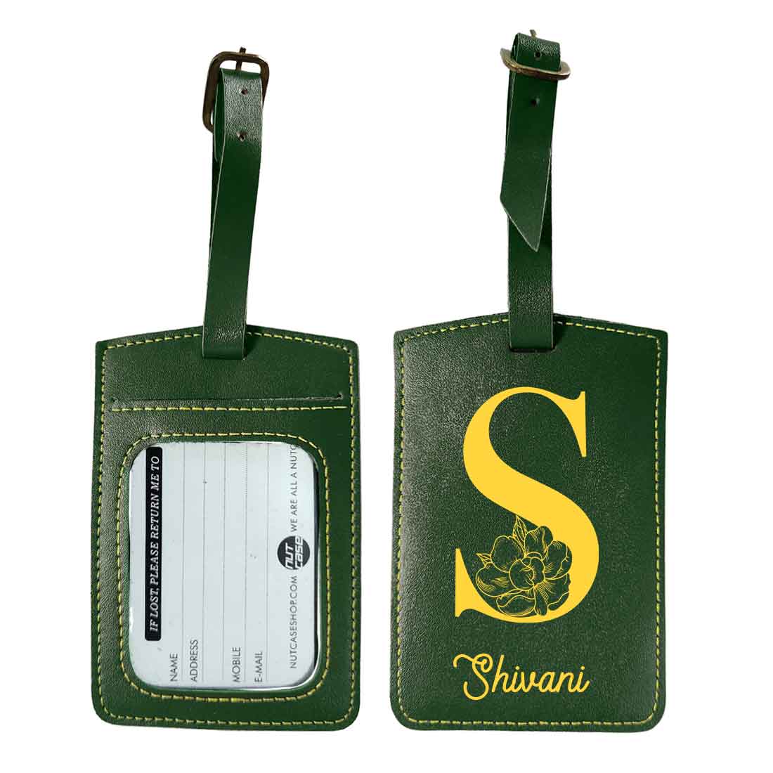 Custom Name on Passport Cover Holder Faux Leather Covers for Passports - Initial Name - Image 37